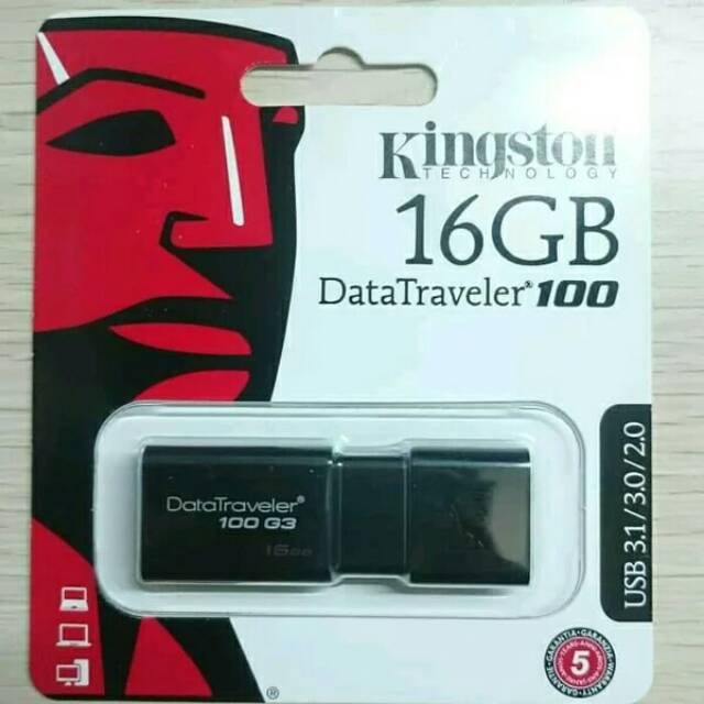 FLASHDISK 16GB KINGSTON DT100 ORIGINAL