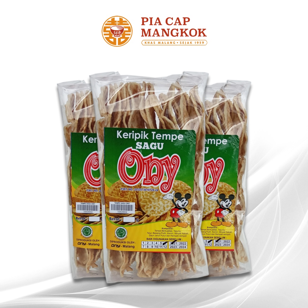

Keripik Tempe sagu Ony