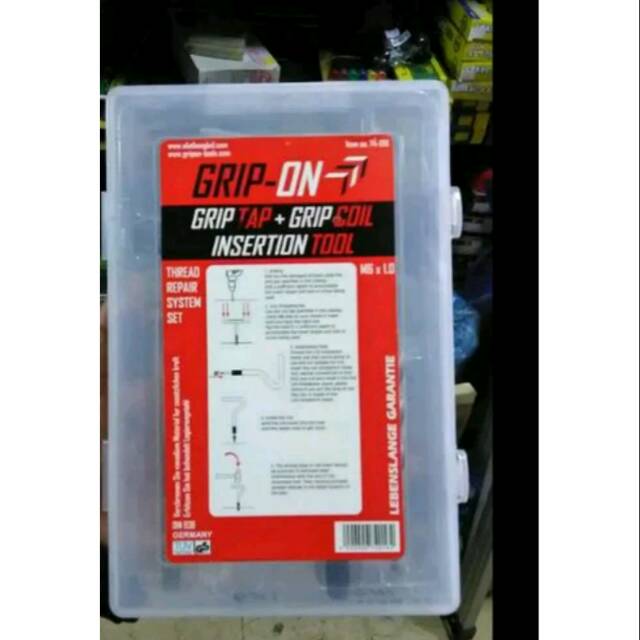 Tap recoil set grip on ukuran 6 x 1