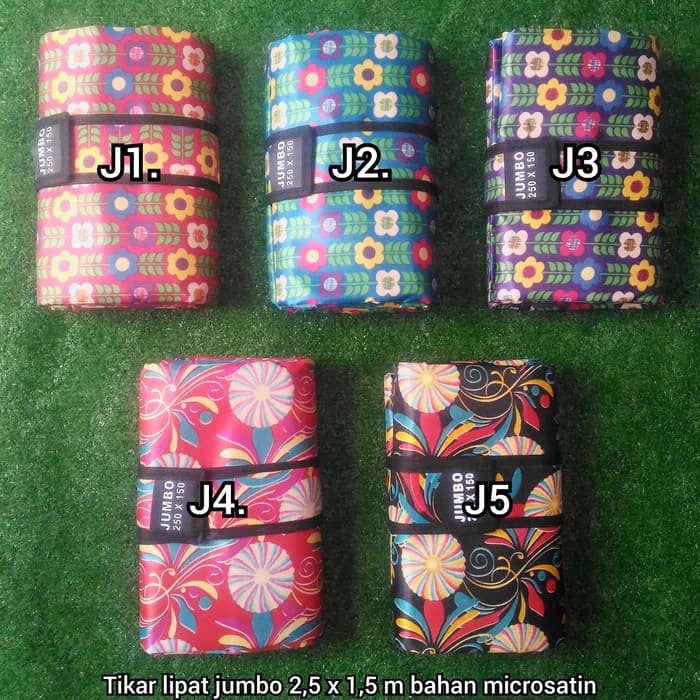 Tikar lipat praktis anti air waterproof ukuran jumbo 250 x 150