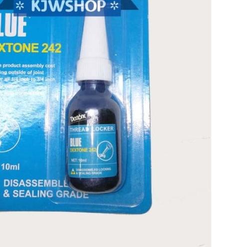 

Thread Locker Blue Dextone 242 Lem Tripot Lem Baut