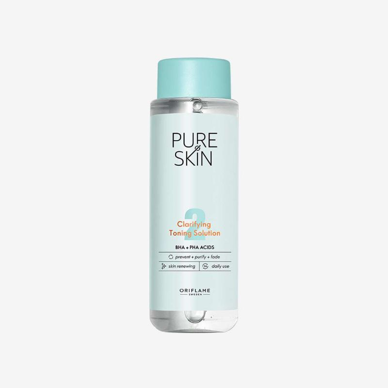 Pure Skin Deep Cleanse Face Wash/Clarifying Toning Solution/Mattifying &amp; Cooling Face Lotion/Smoothing Face Scrub/5 Minute Oil-control Clay Mask/Sos Spot Gel/Sos Blemish Gel/Blackhead Mask/Wash&amp; Scrub/Toner