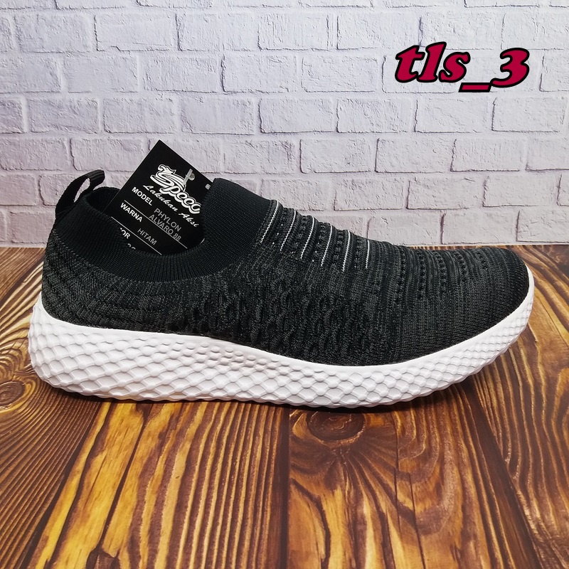 SPEED- Sepatu sneaker pria speed alvaro 88 sepatu slip on kasual 39-43