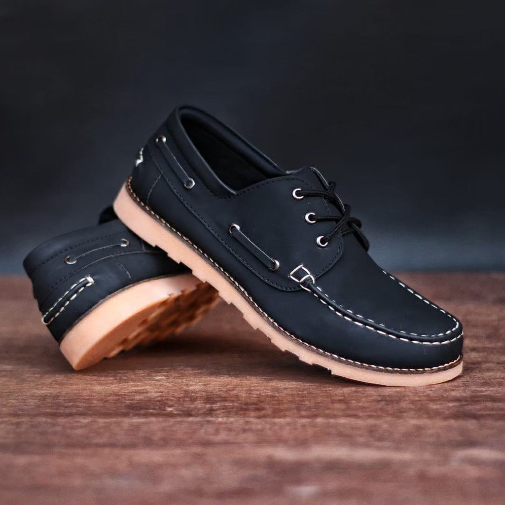 SepatuFormal Pantofel pria Resmi Formal Hitam Kuliah Kondangan Kerja PNS Guru cevany500