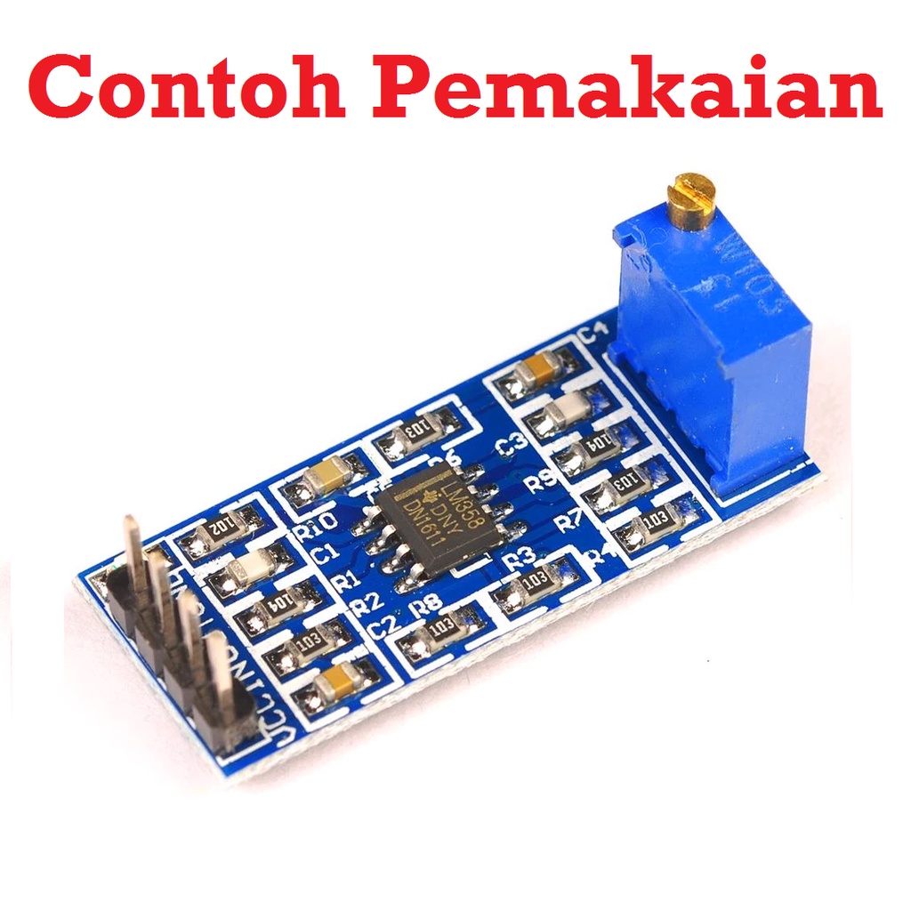 [HAEBOT] IC OP AMP LM358 P SOC8 SMD Dual Dua Komparator Amplifier Mudah Op-amp Dua Channel Penguat Sinyal Elektronik