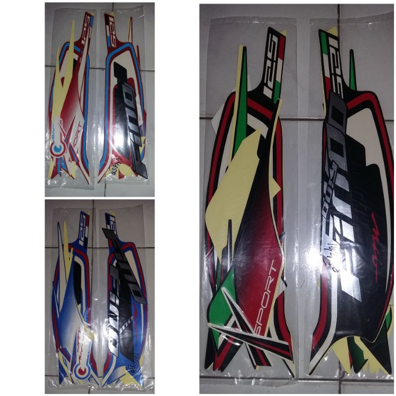striping sticker yamaha mio Fino 125 Fi 2015