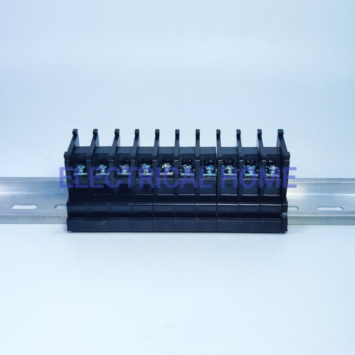 TERMINAL BLOCK TBR 10A DIN RAIL.