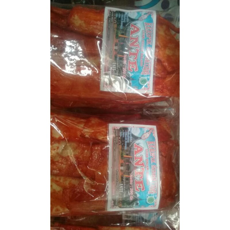 

kripik balado pedas manis