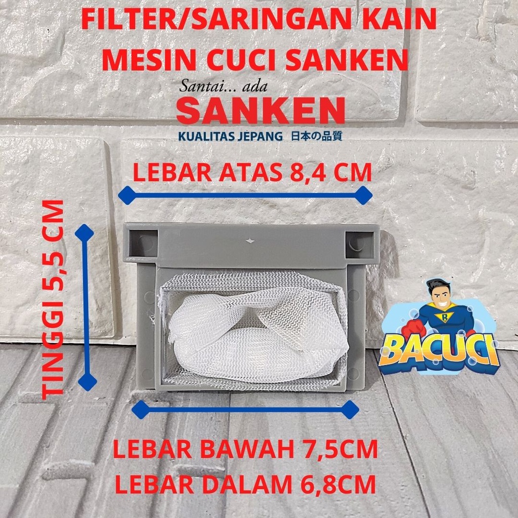 Filter Saringan Kotoran Mesin Cuci Sanken