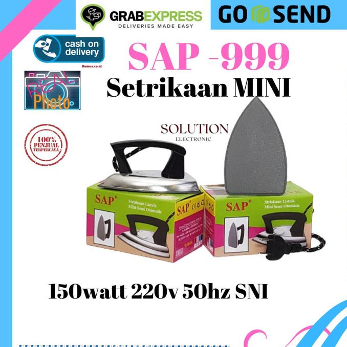 SETRIKA MINI SAP-999,SETRIKA TRAVELING