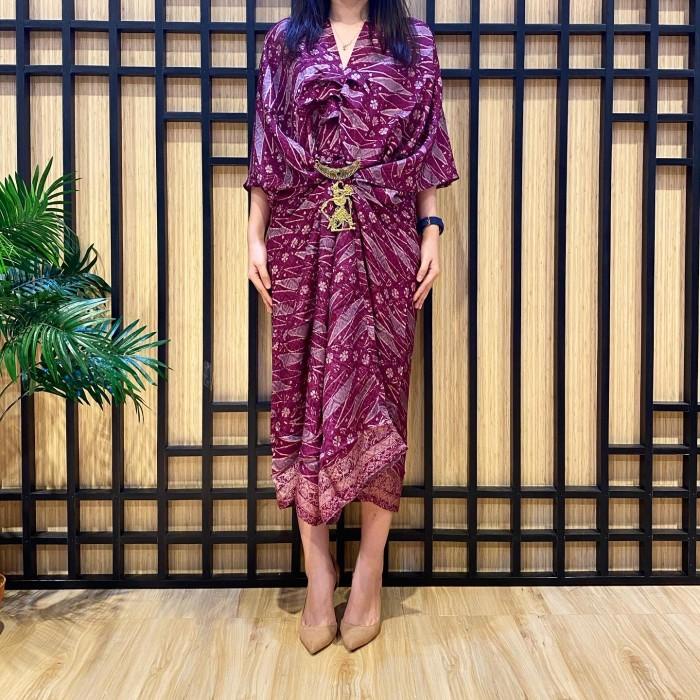 Long kaftan rempel 3/kaftan batik/kaftan panjang