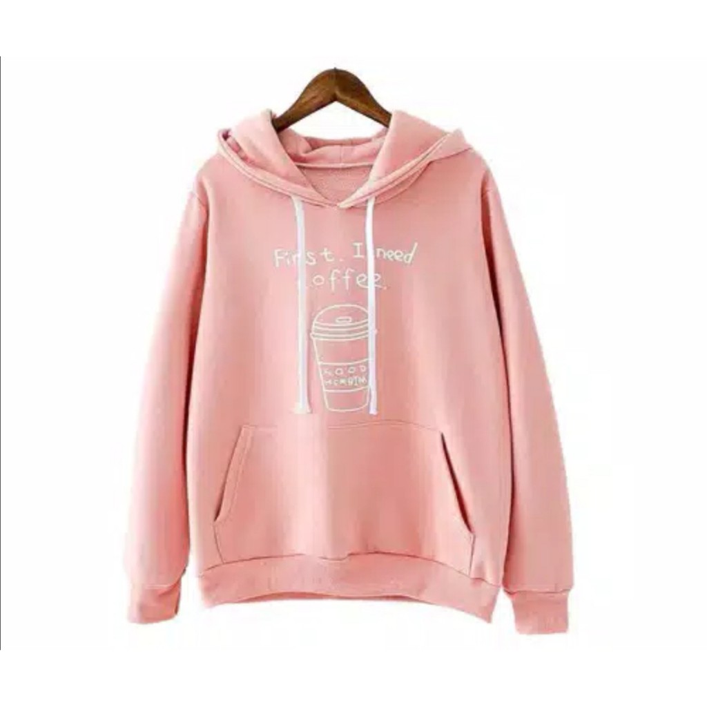 Sweater Wanita Jf.Coffe Hoodie Wanita Keren Sweater Cewek Lengan Panjang Sweater Distro Murah-3
