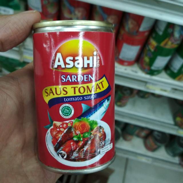 Asahi Sarden Saus Tomat dan saus pedas 155gr