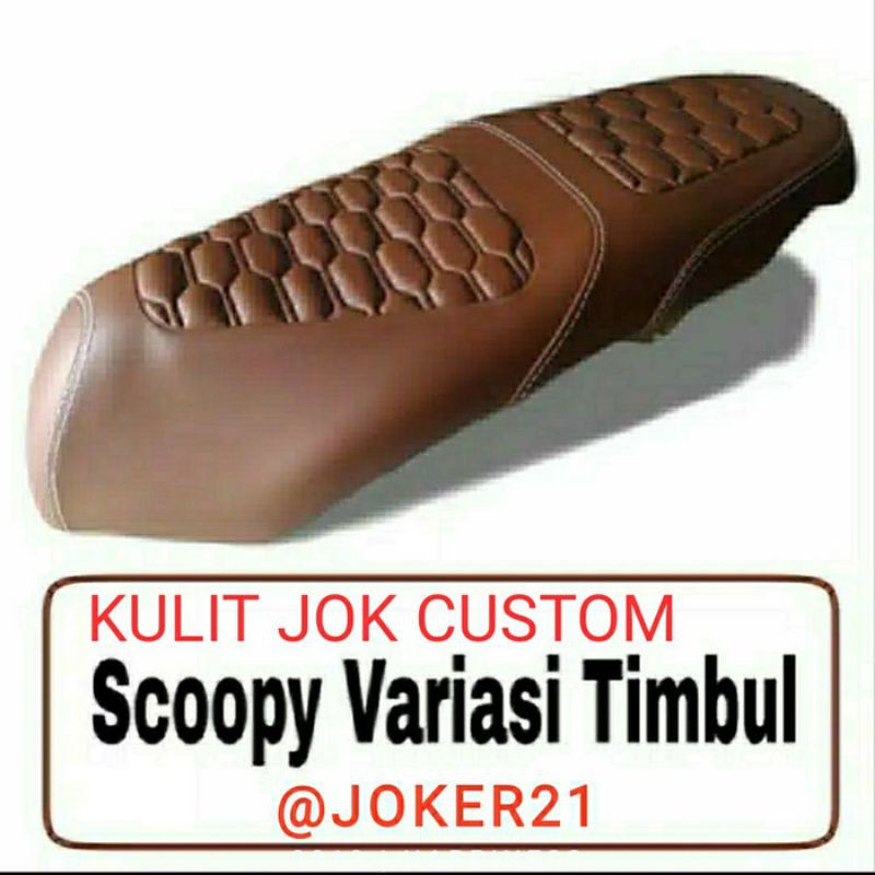 (Bisa COD)Kulit Jok Variasi #SCOOPY#VARIO#GENIO.