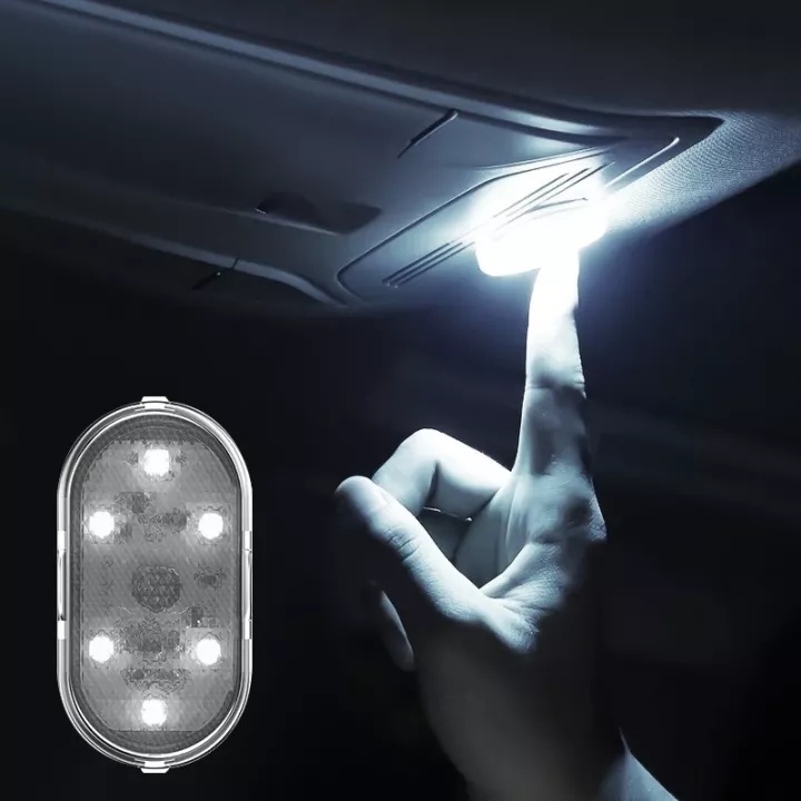 Touch Light Omextra Lampu Sentuh USB 6 LED Plafon Laci Kolong Mobil VTTouch Light Omextra Lampu Sentuh USB 6 LED Plafon Laci Kolong Mobil