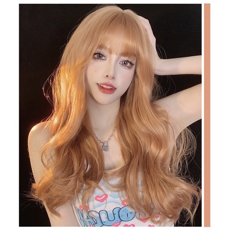 T43 full wig korean layer wave 70 cm