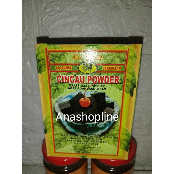 Cincau Powder cap Bunga