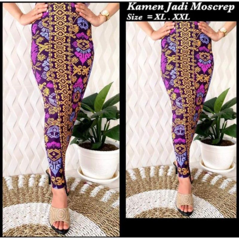 Kamen moscref motif songket|Kamen jadi|Kamen songket