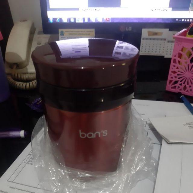 Bans Thermos Jar Thermal Soup Insulated - Termos Sup Tahan Panas Dingin 380 Ml