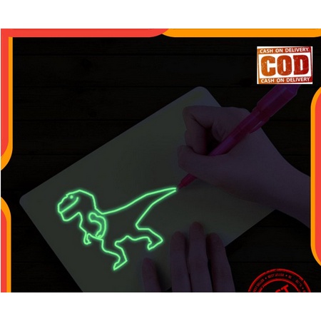 

COD Mainan Glow In The Dark Draw With Light Mainan Anak Anak Cocok Main Sebelum Tidur