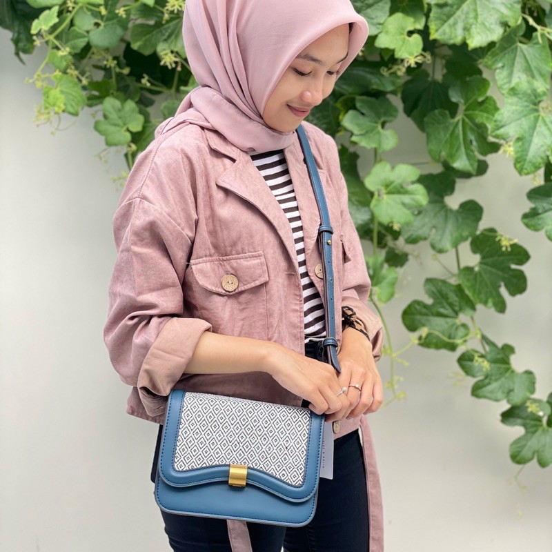 Woven Crossbody Bag