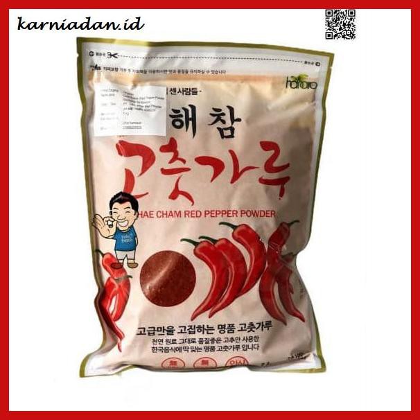 

Aneka-Sambal- Gochugaru Qingdao For Kimchi Red Pepper Powder-Bubuk Cabe Kasar- 1 Kg