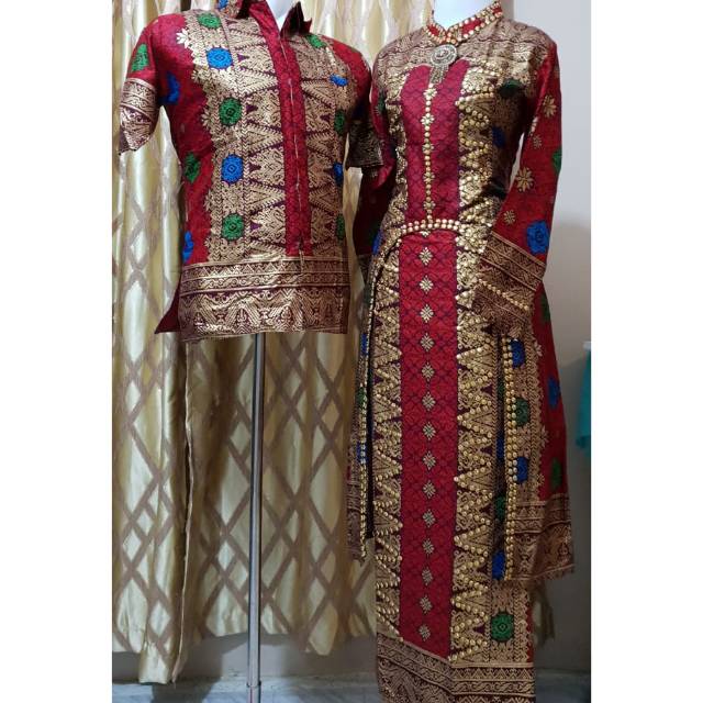 set songket kurung