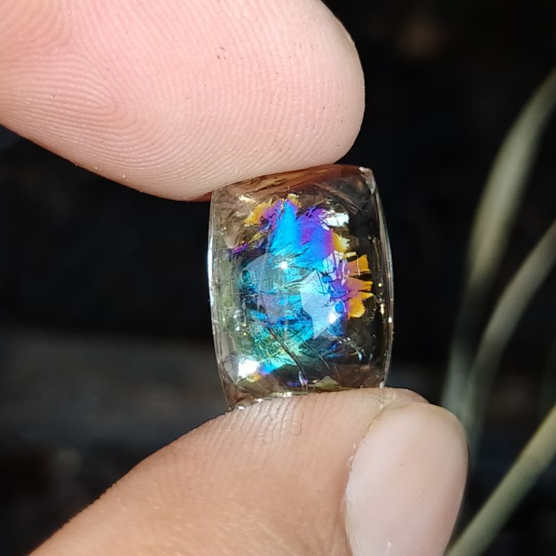 batu akik kecubung pelangi super antik asli bkn cincin ruby giok yakut diamond berlian wulung bacan