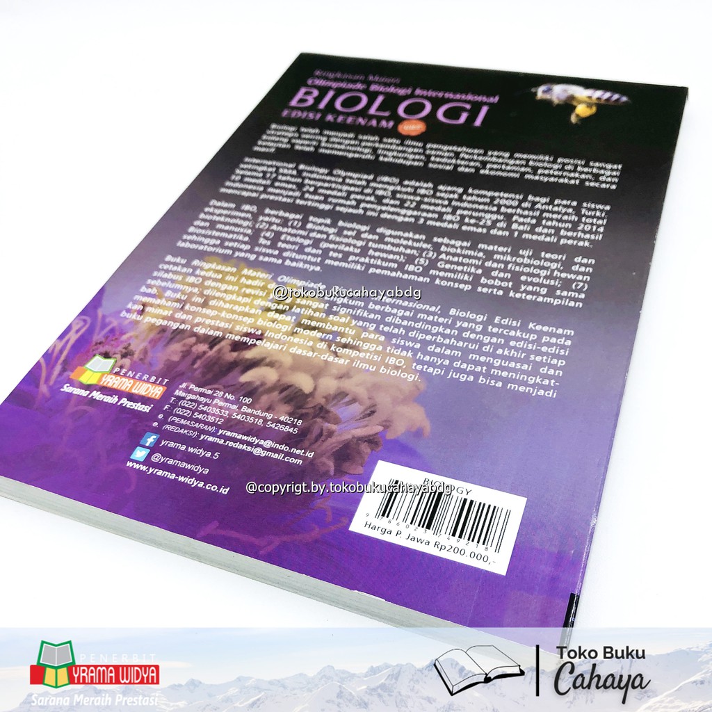 Buku Ringkasan Materi Olimpiade Biologi Internasional Edisi Keenam Yrama Widya-3
