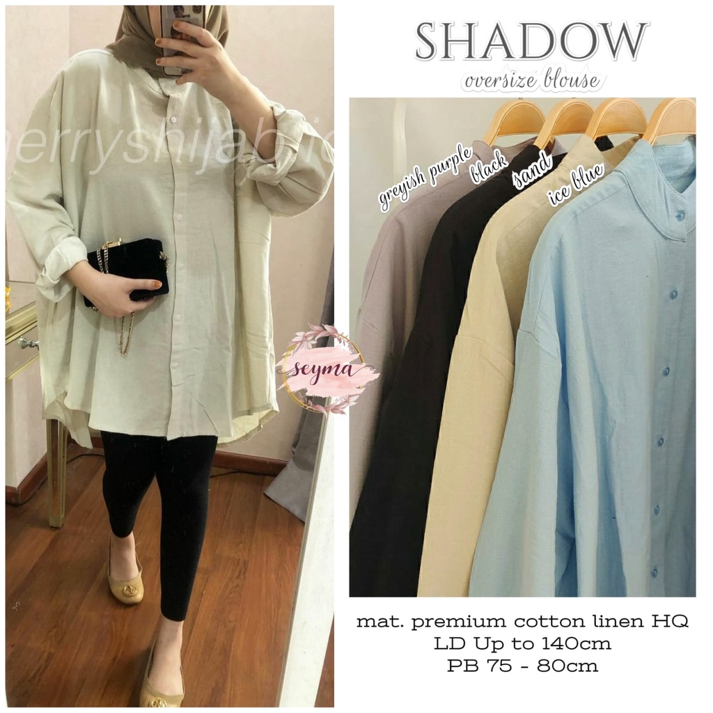 shadow oversize blouse seyma
