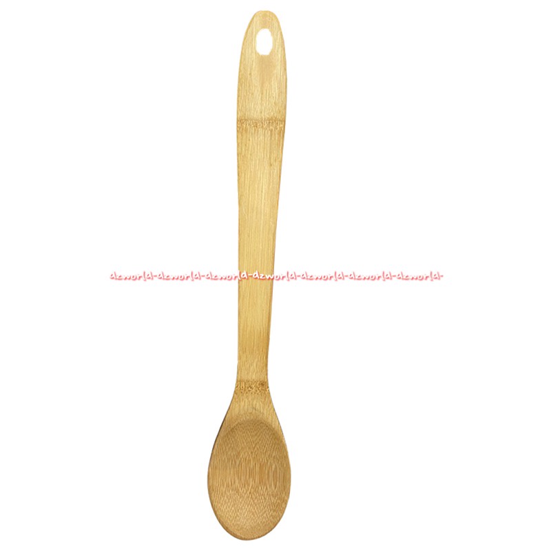 Krischef Spoon Wood Woody Sendok Spatula Tangkai Panjang Bahan Kayu Kris Chef