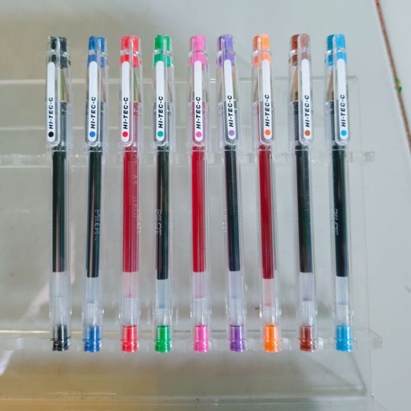 

RB [1Pcs] Pen Pulpen HiTec-C PILOT 0.25/0.3/0.4/0.5mm Warna Warni ORIGINAL ASLI