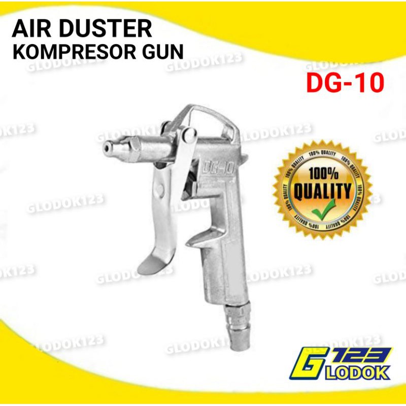 Air Duster DG10 Alat Semprotan Angin Kompresor 1/4 inch