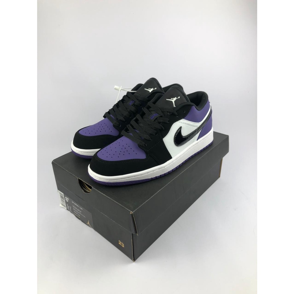 air jordan court purple low