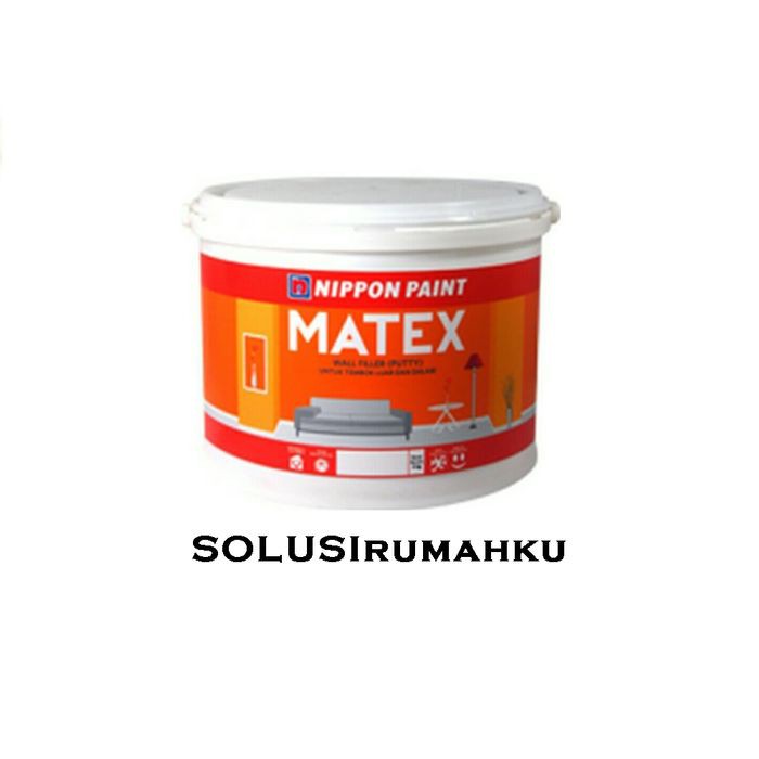 Jual Dempul Tembok Matex Galon Nippon Paint Kg Shopee Indonesia