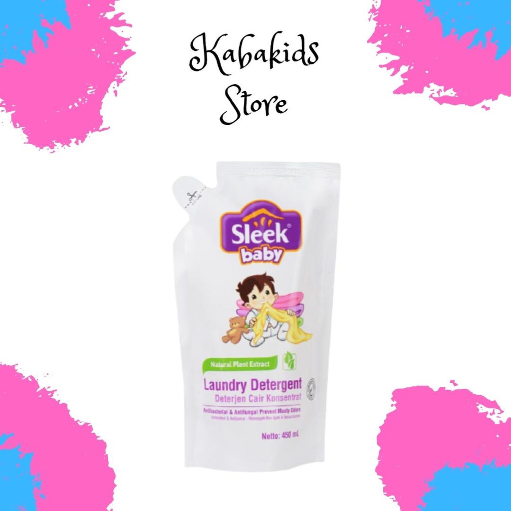 Sleek Laundry Detergen Refill - Kabakids Store