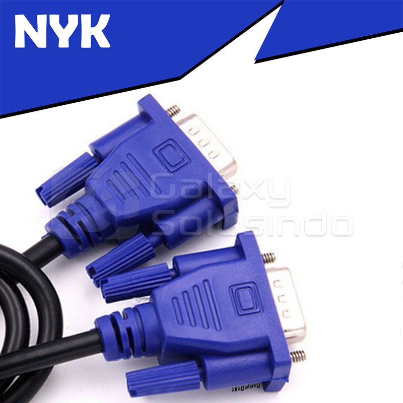 NYK VGA to VGA Converter Cable - 1.5m