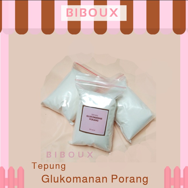 

NEW Tepung Glukomanan Porang 100gr
