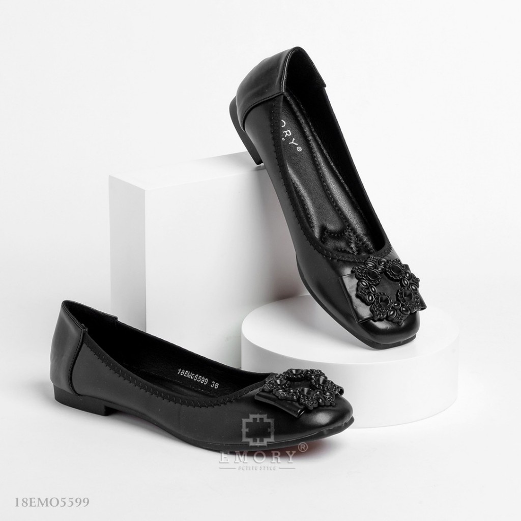 6.6 SALE &gt; EMORY Zatirra Sepatu Wanita Flat Shoes #18EMO5599