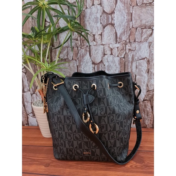 SALE TAS SERUT BONIA MONOGRAM ORIGINAL 100%