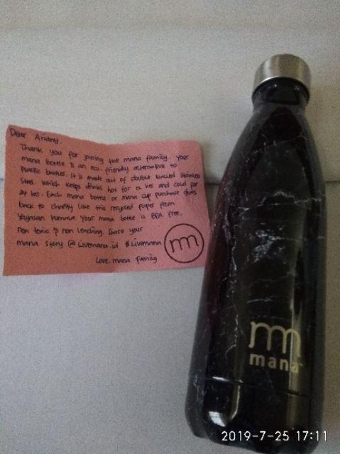 (java) Insulated Water Bottle 24 Hours Cold 12 Hours Hot