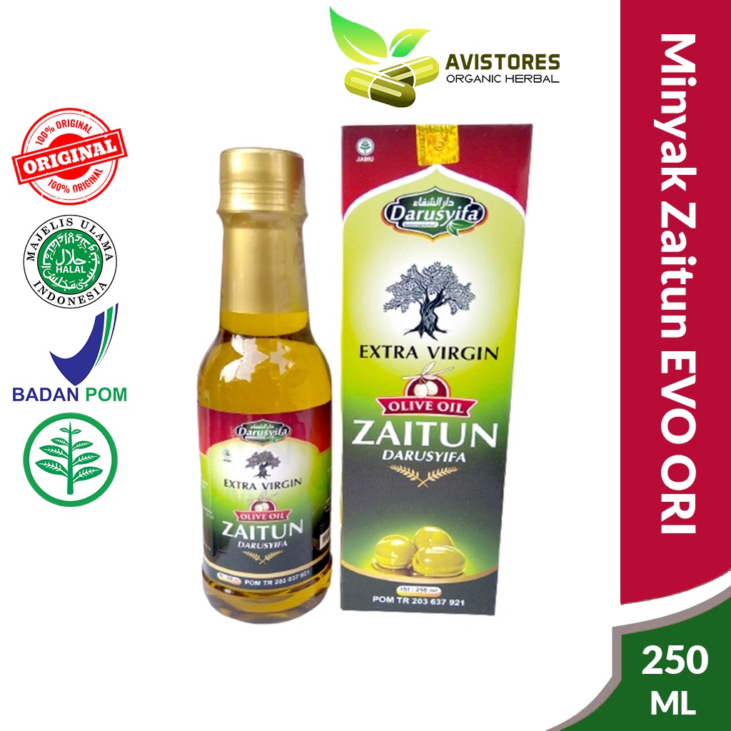 

Minyak Zaitun DARUSYIFA Extra Virgin Olive Oil Original Isi 250 ml