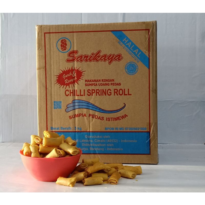 

sumpia rasa udang spesial pedas