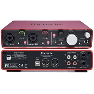 soundcard focusrite 2i4 gen 2
