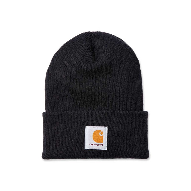 (PROMO) CARHARTT WIP BEANIE SHORT WATCH/BLACK - ONE SIZE