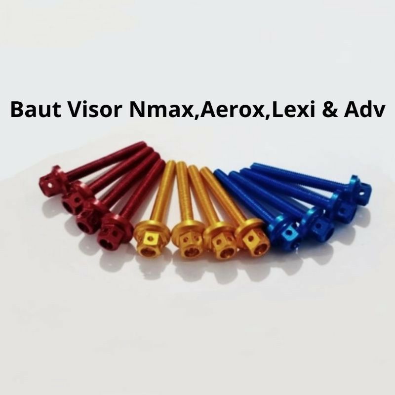 Baut Visor Baut Windshield Probolt Nmax/Aerox/Lexi/Adv