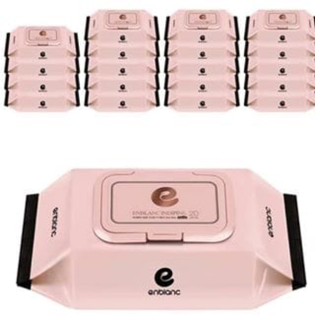 Enblanc Baby Wipes INDIPINK - BEIGE - VIOLET / Tisu Basah Cover Korea