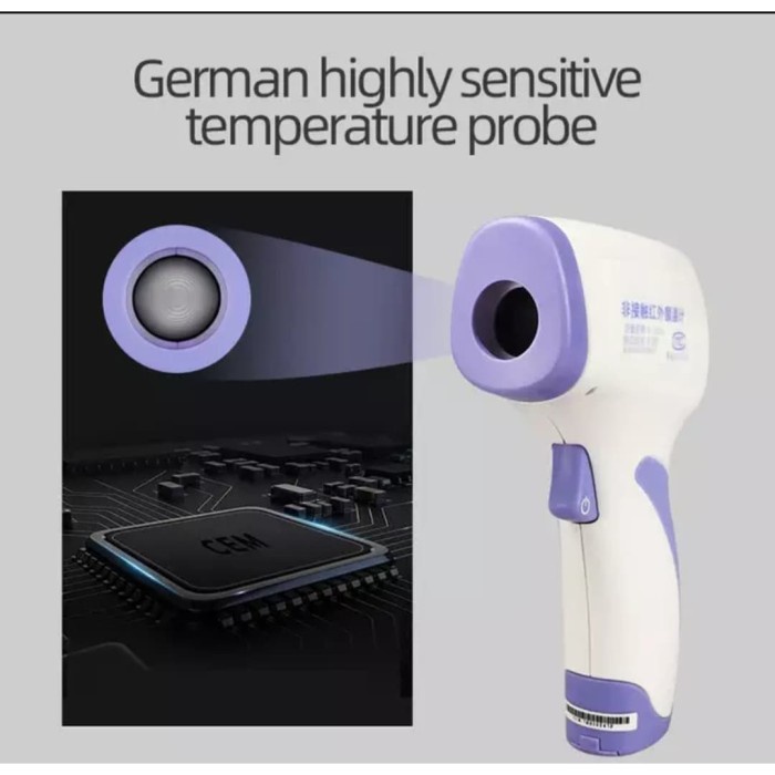 Laihoshope Digital Infrared Thermometer Non-Contact Cem Dt8806S Termometer Gun