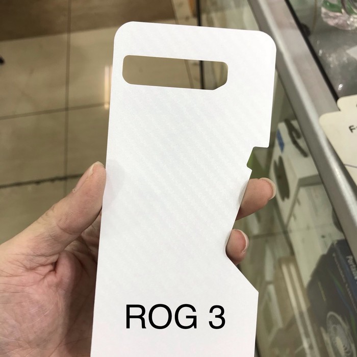 Anti gores skin carbon back belakang asus ROG PHONE 3 ZS661KS
