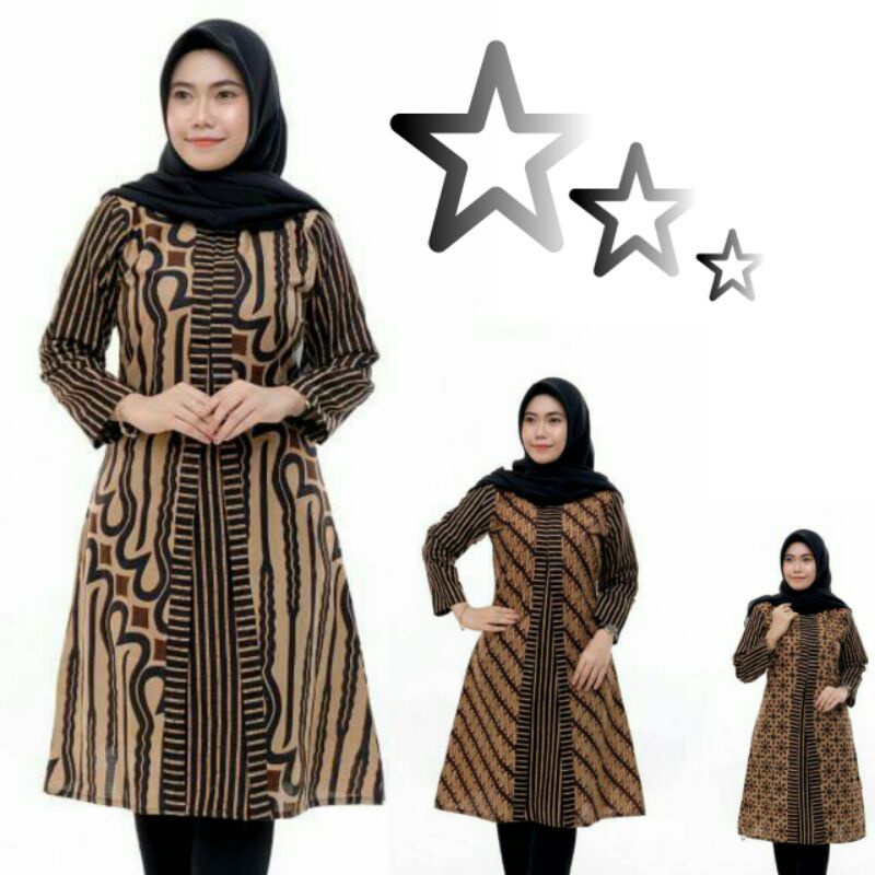 baju batik wanita//baju batik wanita dewasa//tunik batik wanita//batik tunik wanita//tunik jumbo//tu